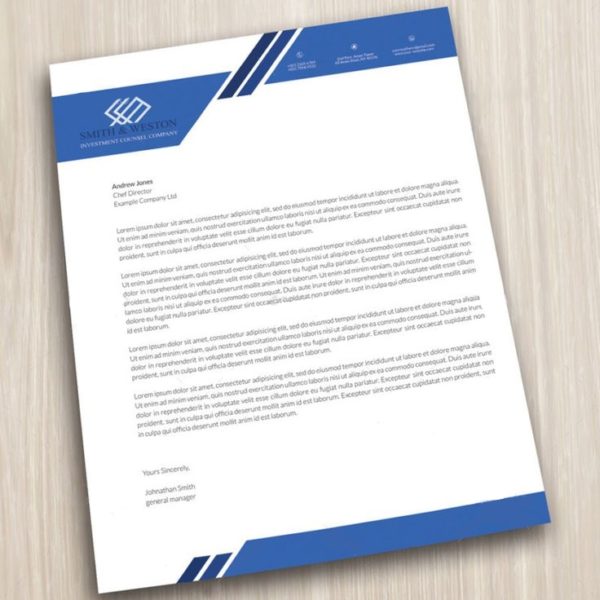 Letter headed Paper Design - JAYpeg Creative